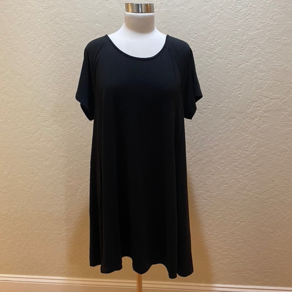 NWOT Old Navy black jersey sheath dress XL